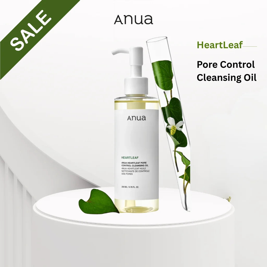 Anua Deep Hydration & Glow Duo (PDRN-Hyaluronic Acid Capsule 100 Serum + Heartleaf Pore Control Cleansing Oil)
