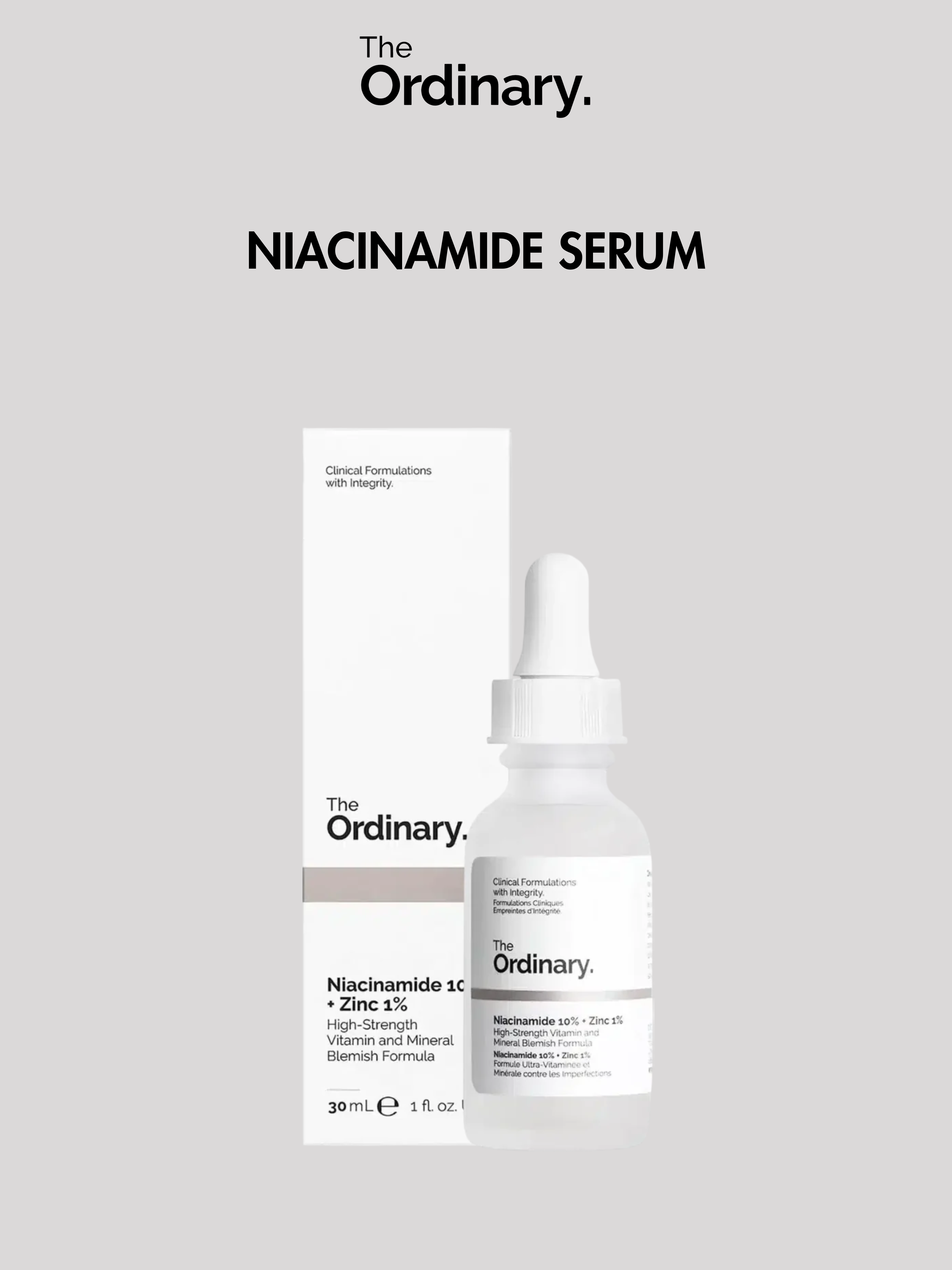 The Skin Support Set (Niacinamide + Hyaluronic Serum)