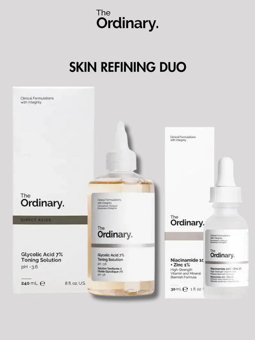 The Ordinary Buy 1 Get 1 Free (Niacinamide Serum + Glycolic Toner)