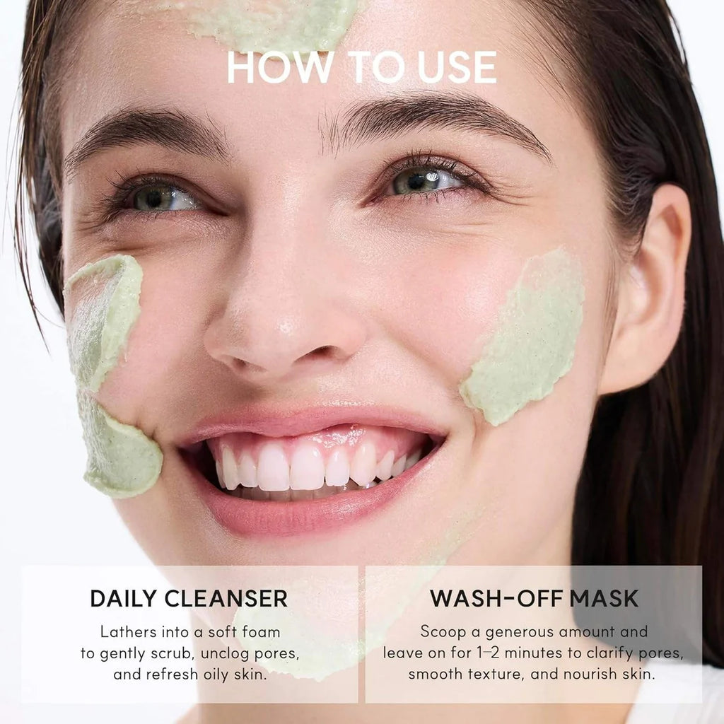 Arencia Glow Duo | Vitamin C Booster Shot + Rice Mochi Cleanser