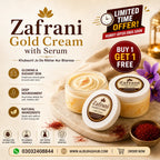 Zafrani Glow Gold Serum Cream| Buy 1 Get 1 FREE | 100% Organic