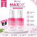 Jenpharm Maxdif Brightening Serum Pack of 2 | Bright, Hydrated & Radiant-Looking Skin