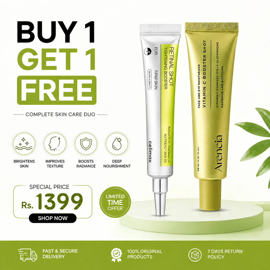 Arencia Vitamin C Scrum&Celimax Retinol Shot