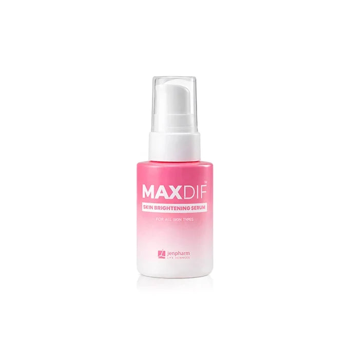 Jenpharm Maxdif Brightening Serum Pack of 2 | Bright, Hydrated & Radiant-Looking Skin