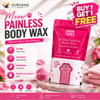 Meow Hair Removal Painless Wax – Smooth Skin Formula | Buy 1 Get 1 FREE