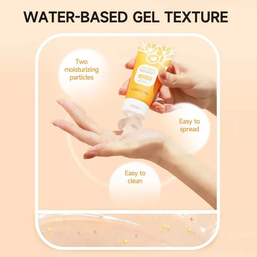 Orange Glow Exfoliating Gel –