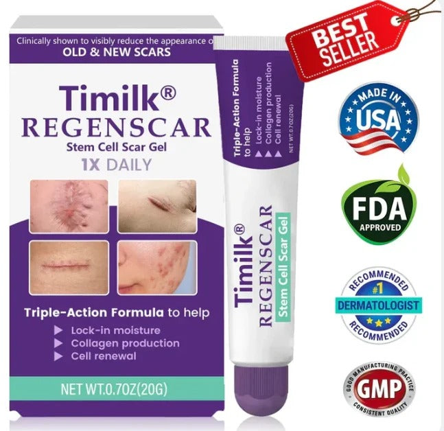 ReGenScar Stem Cell Repair Gel (Visible Scar Improvement in 7 Days) (Buy 1 Get 1 Free)