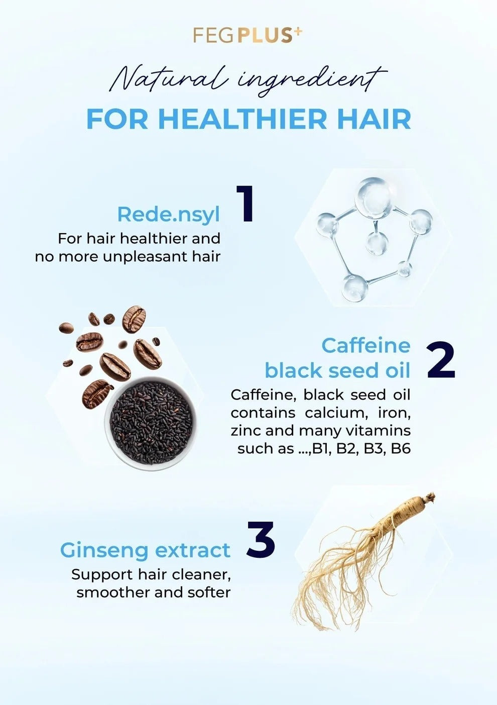 FEG Plus Hair Growth Spray With Derma Roller
