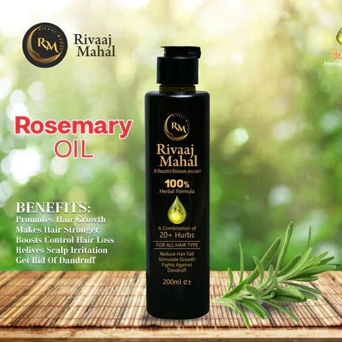 Rivaaj Mahal Hair Oil + Organic Shampoo [Hot Deal🔥]