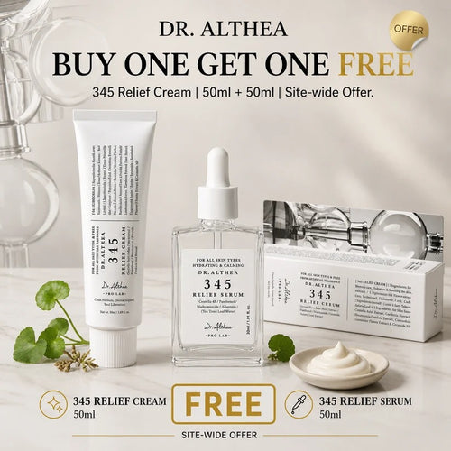 Dr. Althea 345 Skincare Duo – 345 Relief Serum + 345 Relief Cream | Best Combo