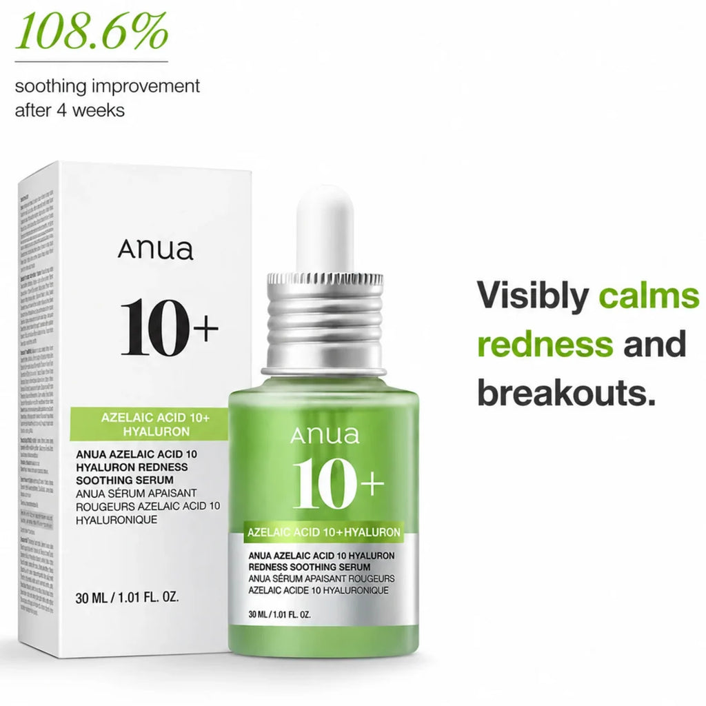 Acne & Blemish Control Duo (Azelaic Acid 10+ Hyaluron Serum + Heartleaf Quercetinol Pore Cleansing Foam)