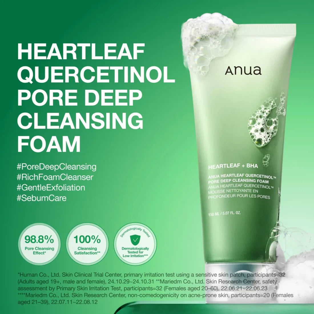 Acne & Blemish Control Duo (Azelaic Acid 10+ Hyaluron Serum + Heartleaf Quercetinol Pore Cleansing Foam)